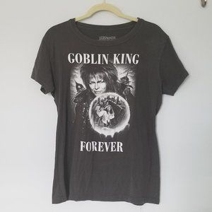 Goblin King Forever David Bowie Labyrinth Tee